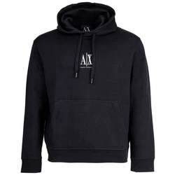 ARMANI EXCHANGE Sweatshirt Herren Hoodie dunkelblau/weiß