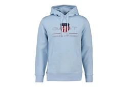 Gant Hoodie REG ARCHIVE SHIELD HOODIE Hellblau/Grau/Blau