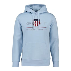 Gant Hoodie REG ARCHIVE SHIELD HOODIE Hellblau/Grau/Blau