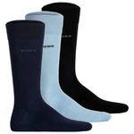 BOSS Kurzsocken Herren Socken 3P RS Uni Colors CC Blau/Dunkelblau/Hellblau