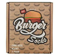 Apollo Socken in origineller Verpackung Hellblau/Orange/Grün/Mischfarben/Braun