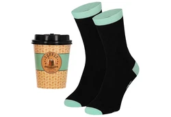 Apollo Socken in origineller Verpackung Grün/Schwarz/Türkis