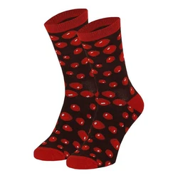 Apollo Socken in origineller Verpackung Rot/Dunkelrot