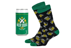 Apollo Socken FAST FOOD Grau/Schwarz/Dunkelgrün/Grün