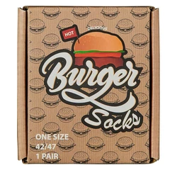 Apollo Socken in origineller Verpackung Rot/Braun