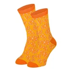 Apollo Socken in origineller Verpackung Orange/Gelb