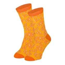 Apollo Socken in origineller Verpackung Orange/Gelb