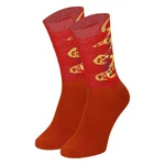Apollo Socken in origineller Verpackung Rot/Gold/Orange