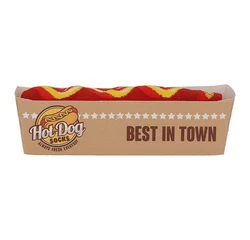 Apollo Socken FAST FOOD Orange/Beige