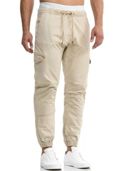 Indicode Herren Levi Cargo Hose Khaki/Beige