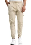 Indicode Herren Levi Cargo Hose Khaki/Beige