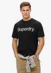 Superdry Rundhalsshirt Core Logo City T Shirt Gelb/Rot/Hellblau/Schwarz
