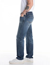 Replay Straight-Jeans DERYCK Rot/Hellblau/Blau/Grün