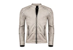 PAULGOS Lederjacke Herren Jacke Biker Look (D3) D3