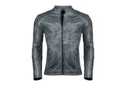 PAULGOS Lederjacke Herren Jacke Biker Look (D3) D3