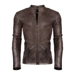 PAULGOS Lederjacke Herren Jacke Biker Look (D3) D3