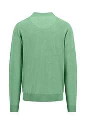 FYNCH-HATTON Kurzweste Cardigan College Superfine turf green