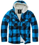 Brandit Jacke Lumber Hooded (1-St) Blau/Hellblau