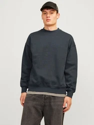 JACK & JONES Sweatshirt JJEUrban Edge Dunkelblau/Dunkelgrün/Grün/Dunkelgrau