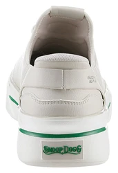 Skechers SNOOP ONE-NEXT EPISODE Slip-On Sneaker Grün/Weiß/Grau/Creme