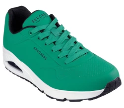 Skechers Uno Stand on Air Sneaker Grün/Türkis/Neonfarben/Blau/Dunkelgrün