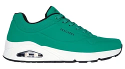Skechers Uno Stand on Air Sneaker Grün/Türkis/Neonfarben/Blau/Dunkelgrün