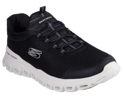 Skechers GLIDE-STEP Slip-On Sneaker Schwarz/Dunkelblau/Hellblau