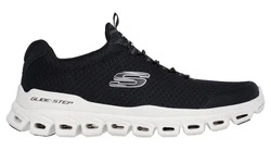 Skechers GLIDE-STEP Slip-On Sneaker Schwarz/Dunkelblau/Hellblau