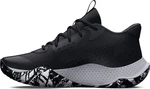 Under Armour UA Jet '23 Trainingsschuh Schwarz/Grau/Rot/Dunkelgrau