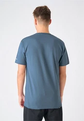 Cleptomanicx T-Shirt Mowe Blau/Hellblau/Dunkelblau