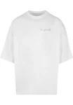 Merchcode T-Shirt Love Yourself Huge Tee Grau/Beige/Weiß