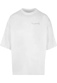 Merchcode T-Shirt Love Yourself Huge Tee Grau/Beige/Weiß