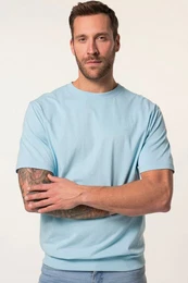 T-Shirt T-Shirt Basic Bauchfit Halbarm XXL bis 10XL