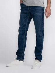 Petrol Industries Regular Tapered Fit Jeans Russel Dunkelblau/Blau