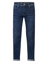 Petrol Industries Regular Tapered Fit Jeans Russel Dunkelblau/Blau