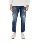 Denim Distriqt Skinny-fit Jeans Destroyed Herren Jeans Skinny Fit (16759) Blau (16759)