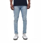 Denim Distriqt Skinny-fit Jeans Destroyed Herren (195) Hellblau (295)