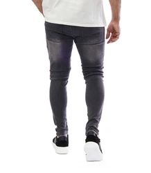 Denim Distriqt Skinny-fit Jeans Destroyed Herren (195) Hellgrau/Grün/Schwarz/Dunkelgrau/Grau