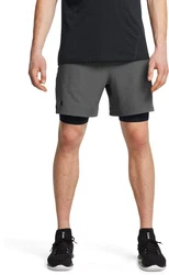 Under Armour Shorts Ua Vanish Woven 2In1 Sts Dunkelgrau/Grau/Hellgrau/Khaki