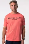 Boston Park T-Shirt Halbarm Rot/Rosa