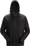 Snickers Rundhalspullover 8400 Windblocker Stretchhoodie Grün/Schwarz/Dunkelgrün/Grau/Dunkelgrau