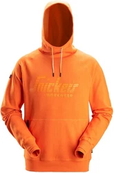 Snickers Rundhalspullover Logo Hoodie 