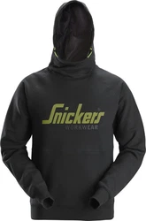 Snickers Logo Hoodie Rundhalspullover Lila/Schwarz/Dunkelgrün/Grau/Gelb