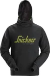 Snickers Logo Hoodie Rundhalspullover Lila/Schwarz/Dunkelgrün/Grau/Gelb