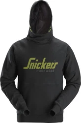 Snickers Logo Hoodie Rundhalspullover Lila/Schwarz/Dunkelgrün/Grau/Gelb