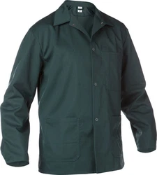 Basic Line Kurzjacke Arbeitsjacke Halle Grün/Dunkelgrün