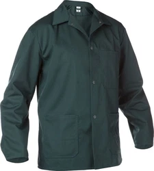 Basic Line Kurzjacke Arbeitsjacke Halle Grün/Dunkelgrün