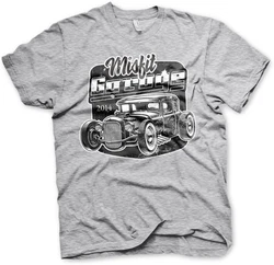 Misfit Garage T-Shirt Rod Hellgrau/Grau