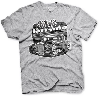 Misfit Garage T-Shirt Rod Hellgrau/Grau Misfit Garage T-Shirt Rod Hellgrau/Grau