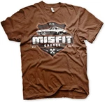 Misfit Garage T-Shirt Vette Braun/Rot